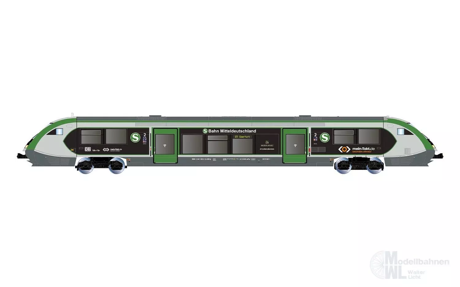 Arnold 2685 - Triebwagen BR 641 S-Bahn Mitteldeutschland Ep.VI N 1:160