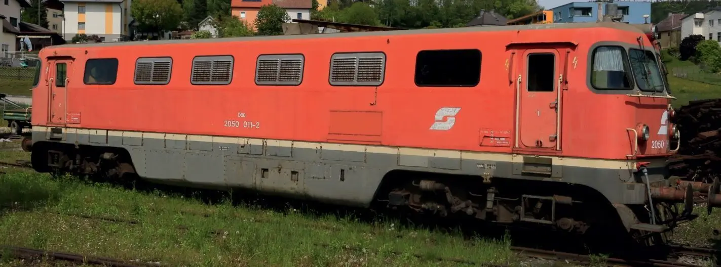 Jägerndorfer Modellbahn 10510 - Diesellok Rh 2050.011 ÖBB Ep.IV/V orange H0/WS
