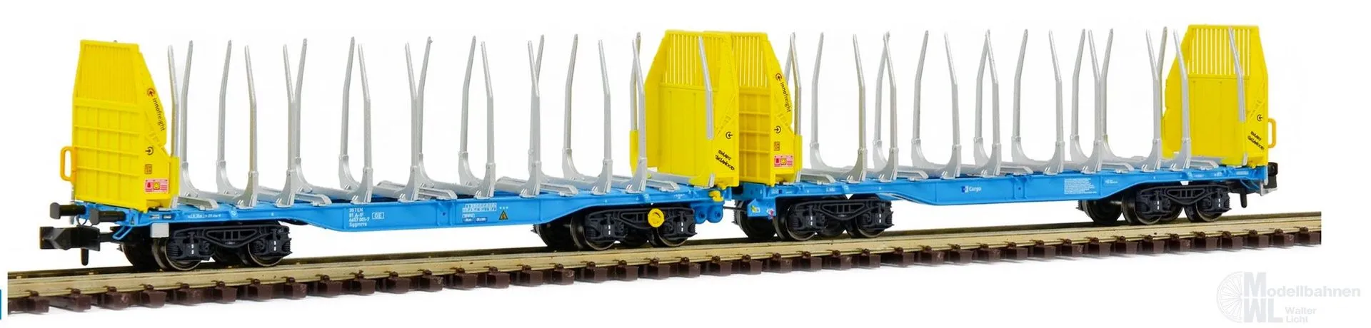 Sudexpress N657001 - Holztransportwagen CD Cargo Ep.VI Sggmrrs 90 N 1:160