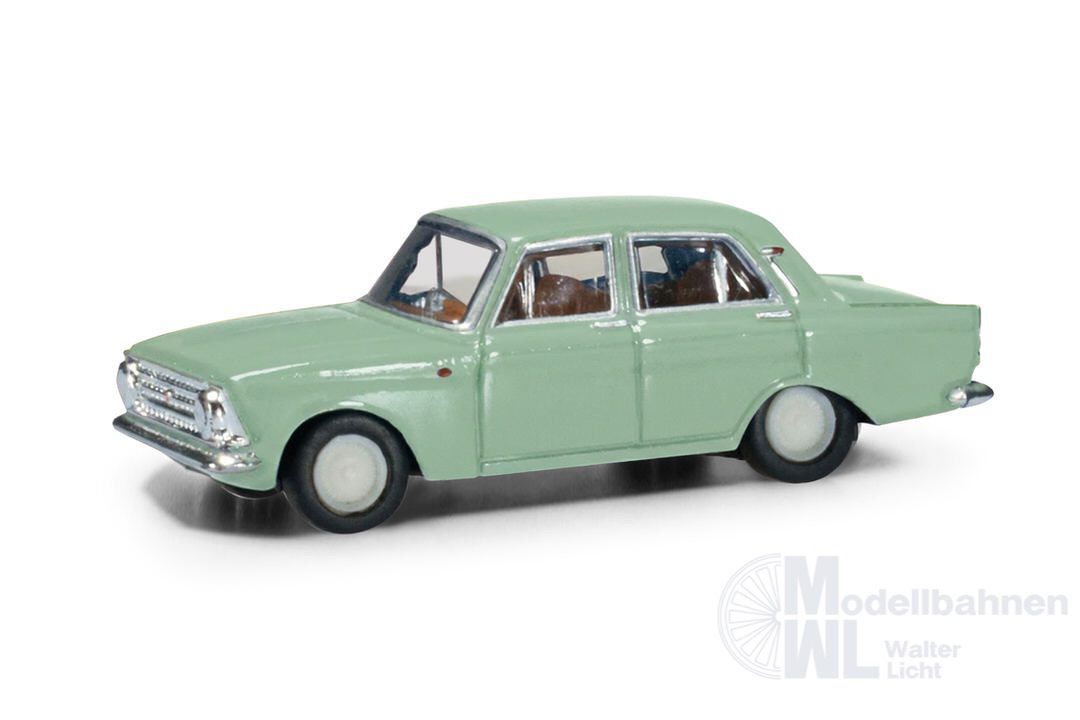 Herpa 066877-003 - Moskwitsch 408,blaßgrün TT 1:120