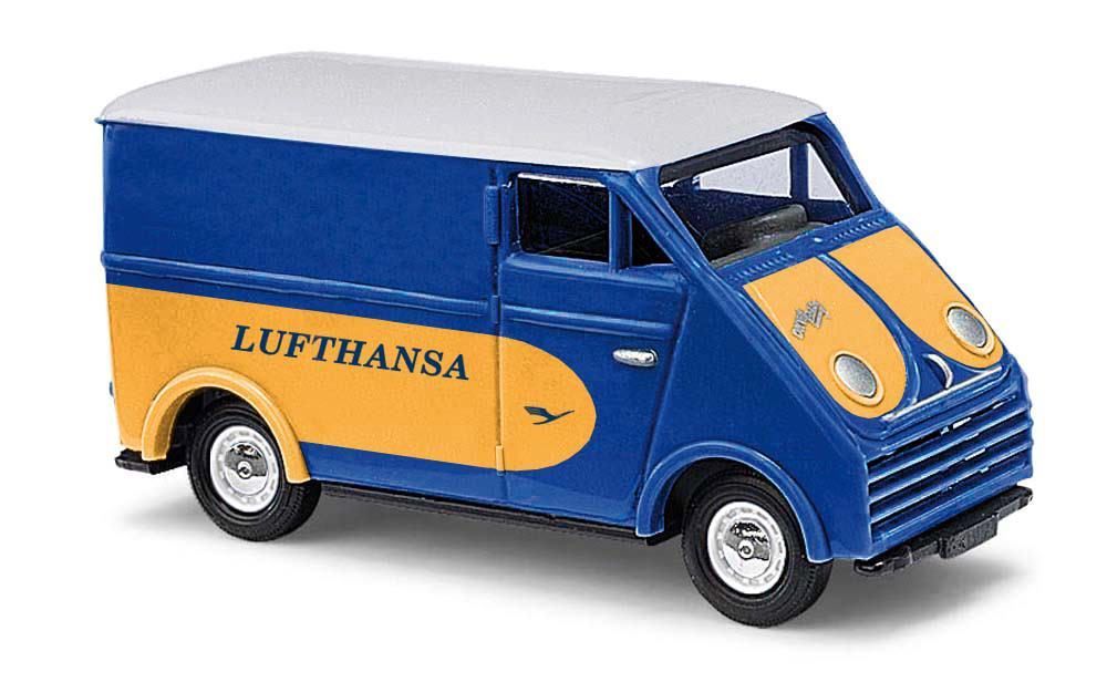 Busch 40934 - DKW 3=6 Kastenwagen Lufthansa H0 1:87