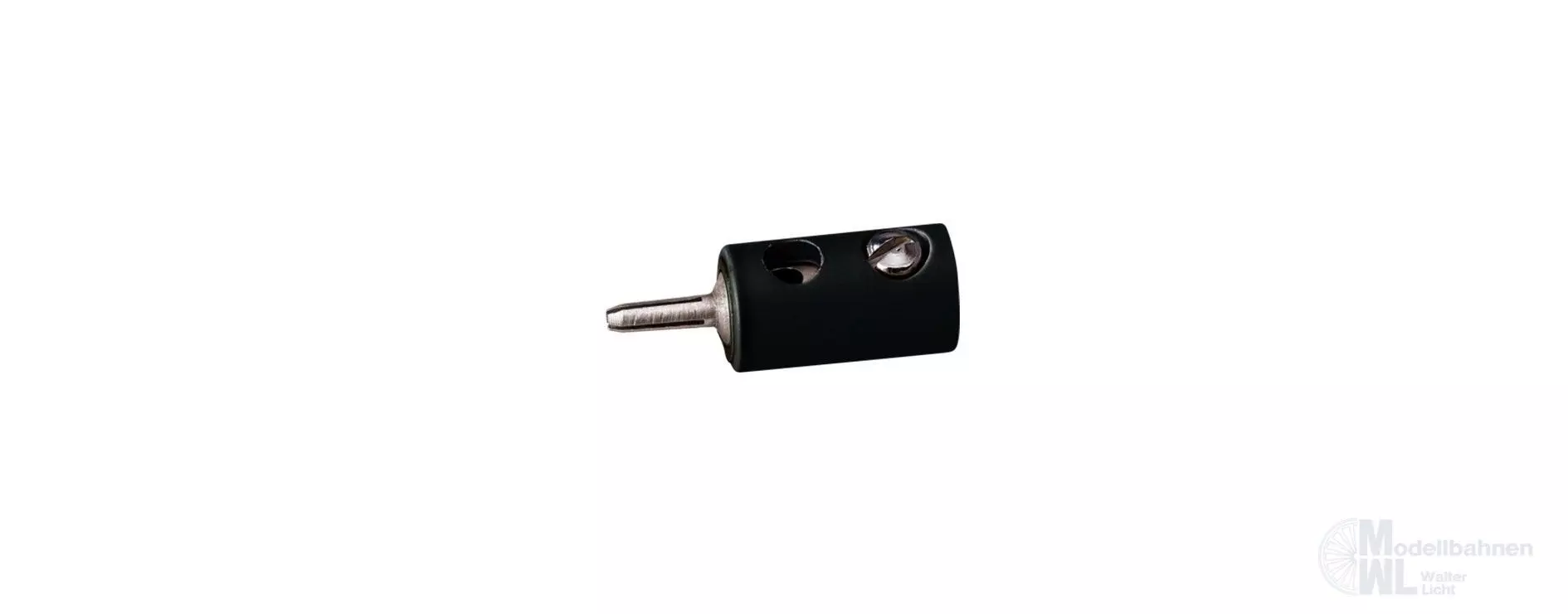 Brawa 3008 - Stecker schwarz 100 Stück