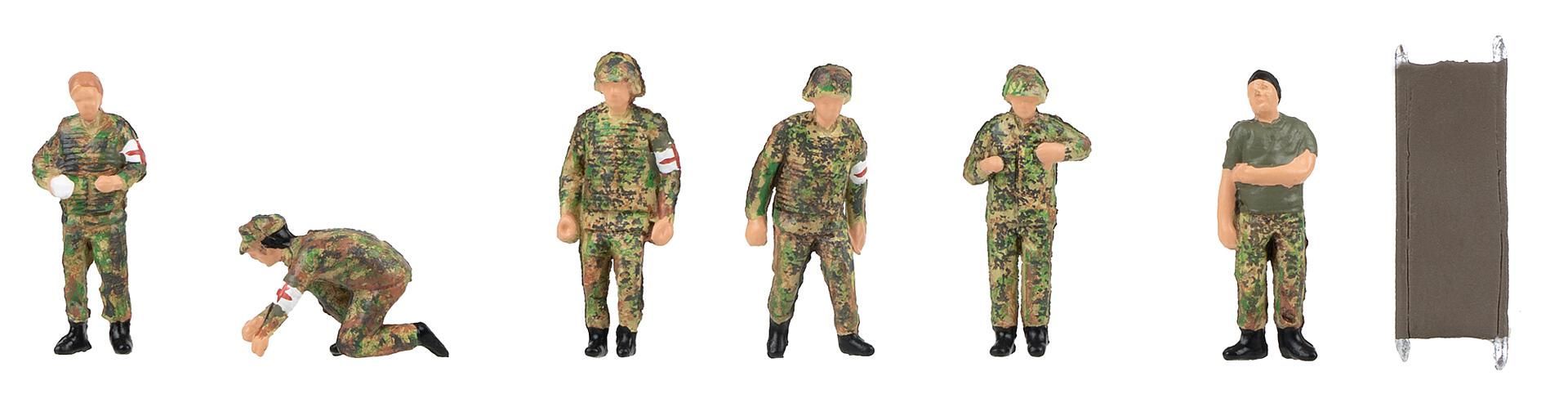 Faller 151752 - Soldaten im Sanitätsdienst H0 1:87 Faller 151752 - Soldaten im Sanitätsdienst H0 1:87