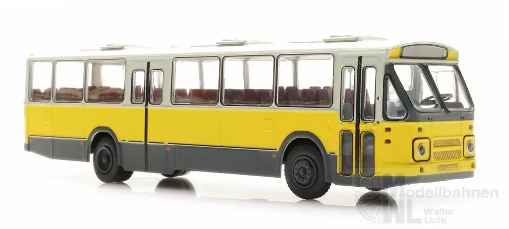 ARTITEC b.v. 487.070.39 - Regionalbus unbedruckt DAF Vorderseite 2 Ausstieg Mitte H0 1:87