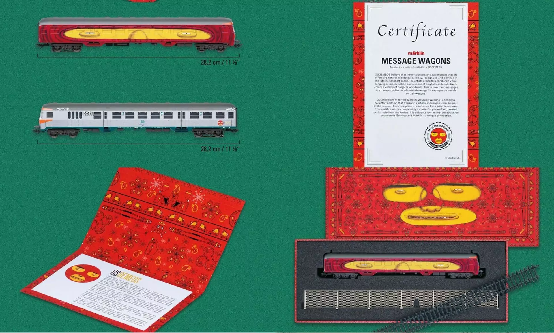 Märklin 46535 - MÄRKLIN - Message Wagon - OSGEMEOS H0/WS