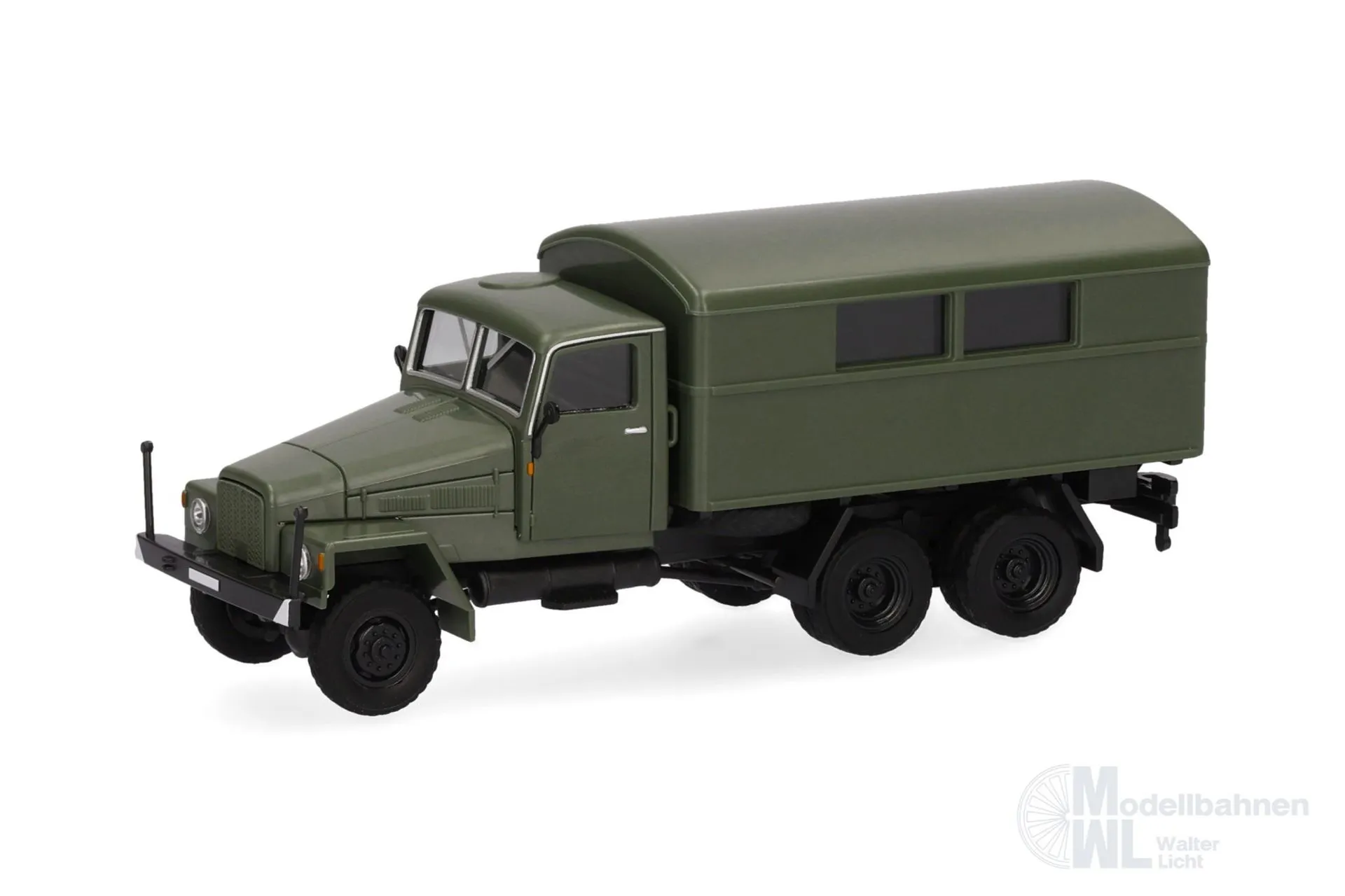 Herpa 747318 - IFA G5 Koffer-LKW NVA-grün H0 1:87