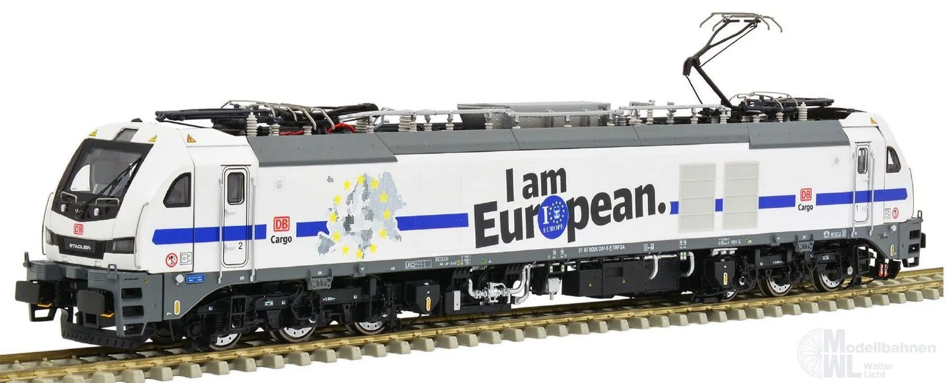 Sudexpress S0060071 - E-Lok BR 6007-5 Euro 6000 DB Cargo Ep.VI 'I am European H0/GL