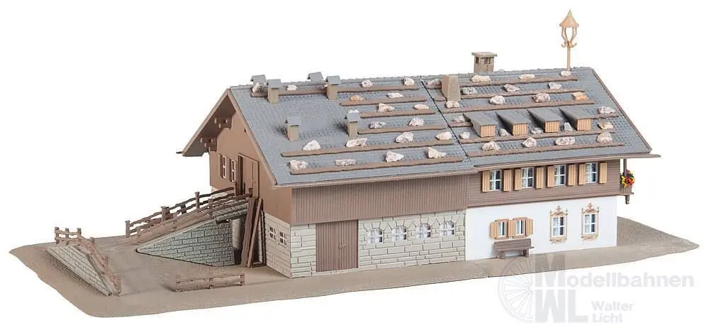 Faller 232199 - Großer Alpenhof mit Scheune N 1:160