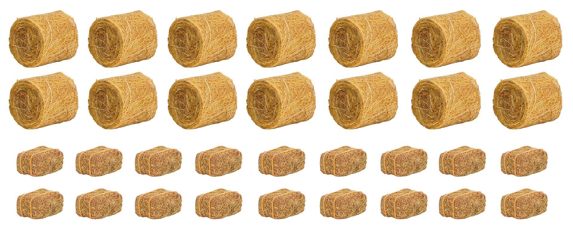 Faller 181286 - Heuballen 14 runde und 18 eckige H0 1:87