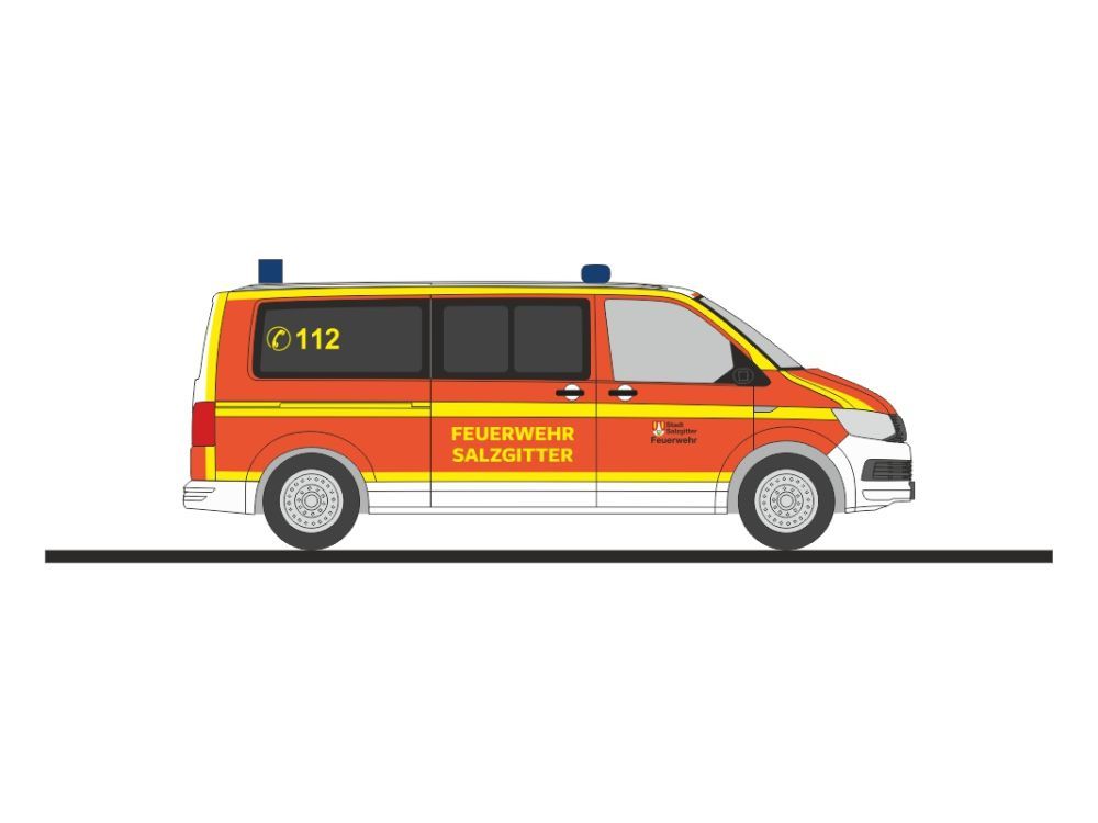 Rietze 53950 - Volkswagen T6 FW Salzgitter H0 1:87