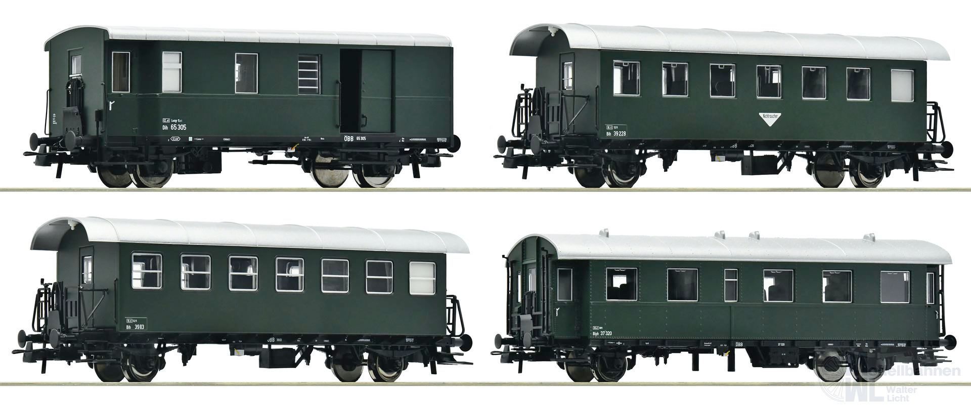 Roco 6200050 - Personenwagen Set ÖBB Ep.III 4.tlg. H0/GL