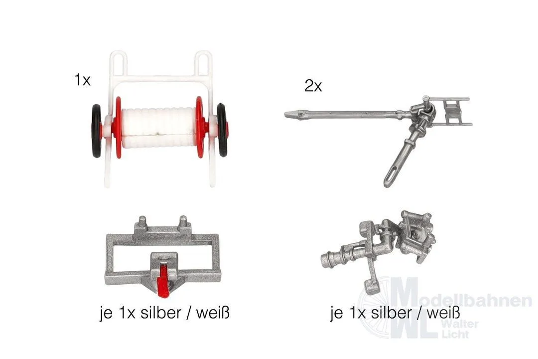 Herpa 054577 - Feuerwehrzubehör VI H0 1:87