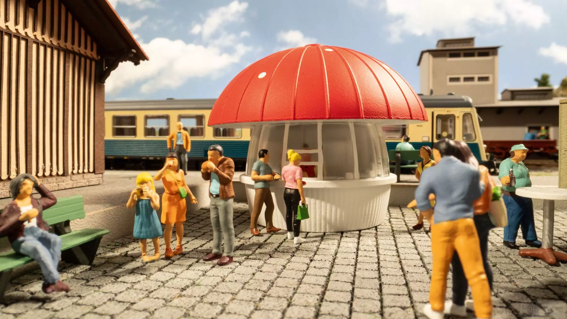 Noch 66460 - Milchpilz H0 1:87