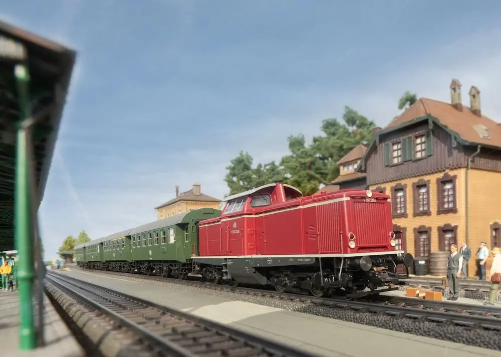 Märklin 37176 - Diesellok V 100.20 DB Ep.III H0/WS