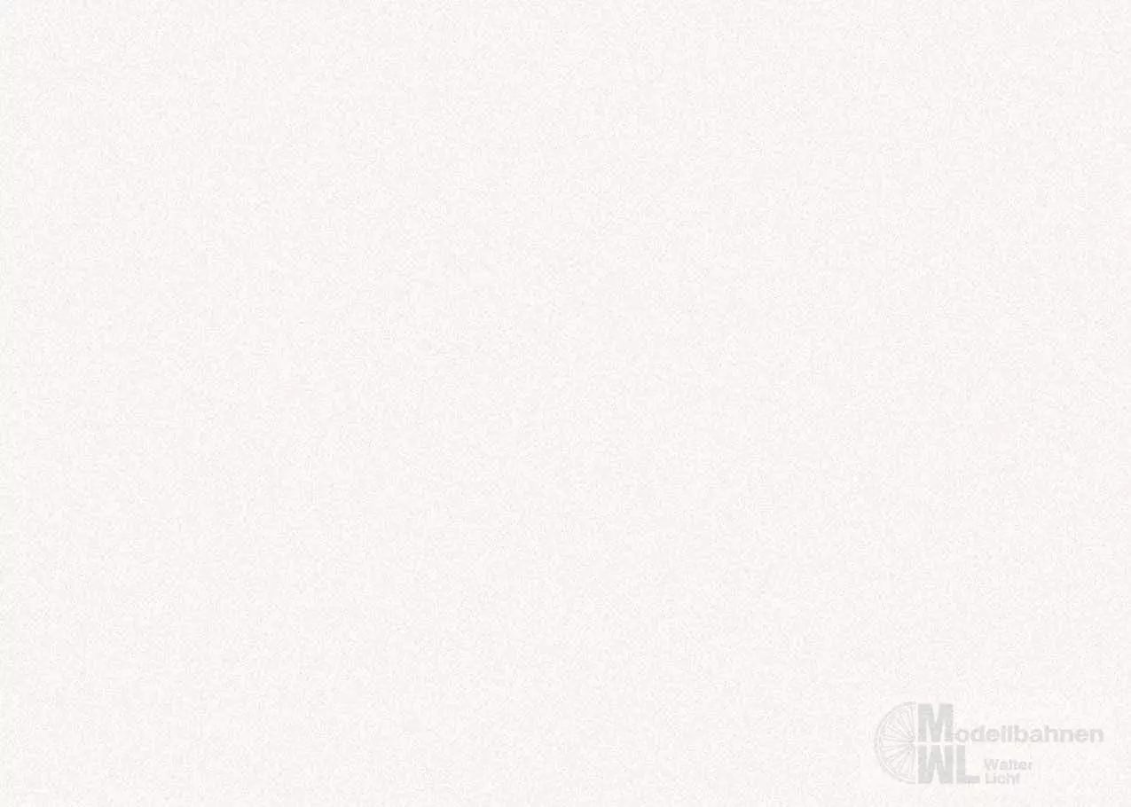 Busch 7444 - Dekoplatte Fassadenputz weiß H0 1:87