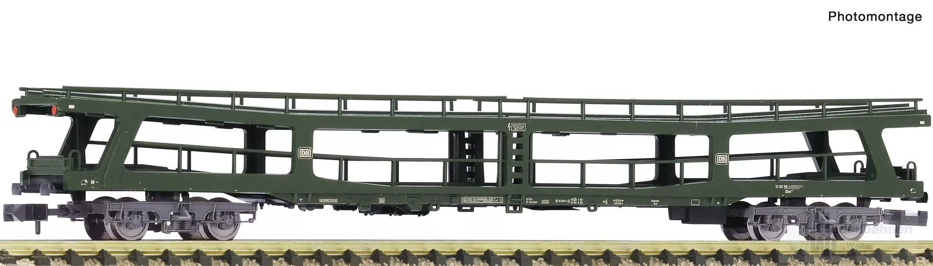 Fleischmann 6660153 - Autotransportwagen DB Ep.IV N 1:160