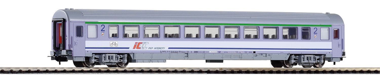 Piko 58662 - Schnellzugwagen PKP Ep.VI IC 2.Kl. H0/GL