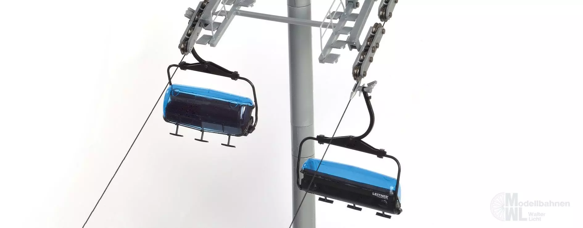 Brawa 6347 - Sessellift Ergänzung 2 Sessel H0 1:87