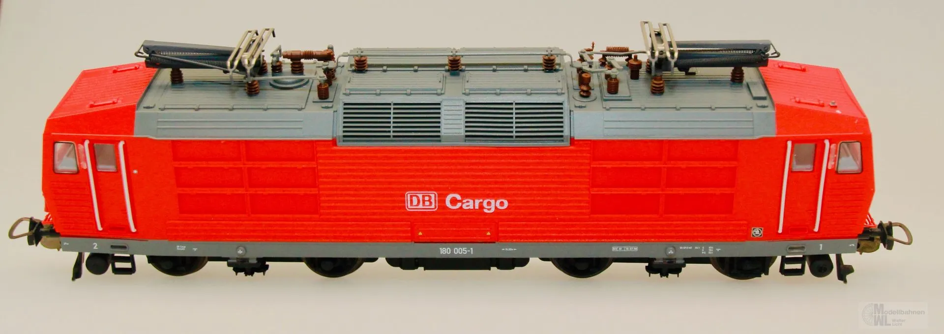 Piko 50124 - PIKO - E-Lok BR 180 005-1 DB Ep.V verkehrsrot H0/GL