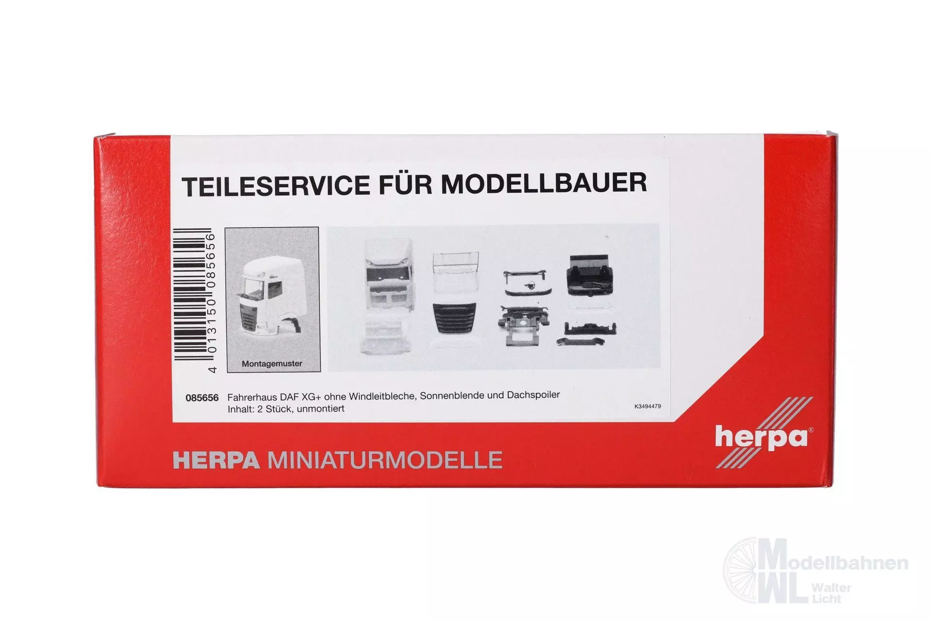 Herpa 085656 - TS DAF XG+ FH ohne Windleitbleche & Dachspoiler H0 1:87