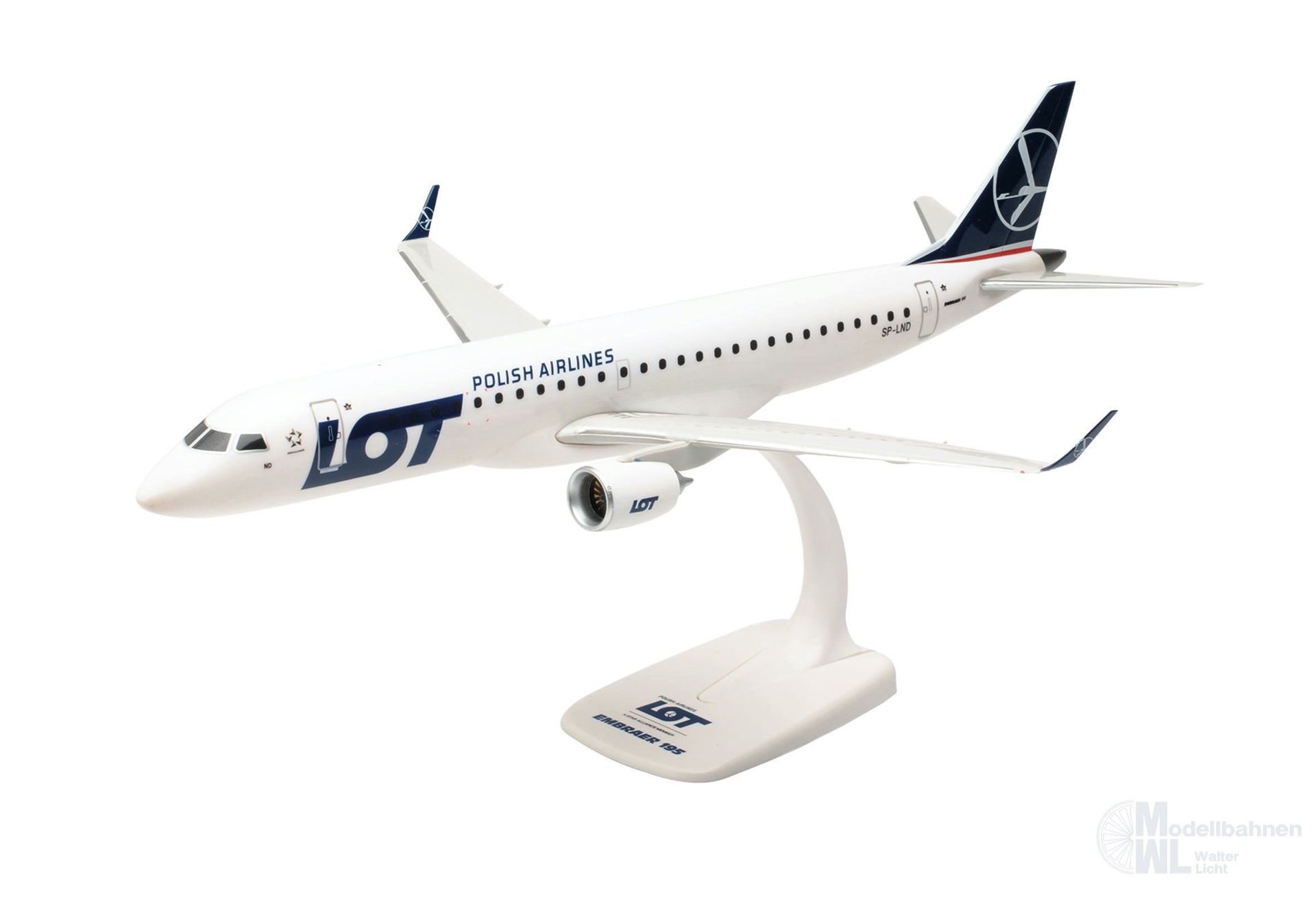 Herpa 613989 - E195 LOT Polish Airlines 1:100