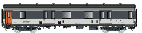 LS Models 31232 - Packwagen SNCF Ep.IV/V MC76 Dd2  Corail H0/GL