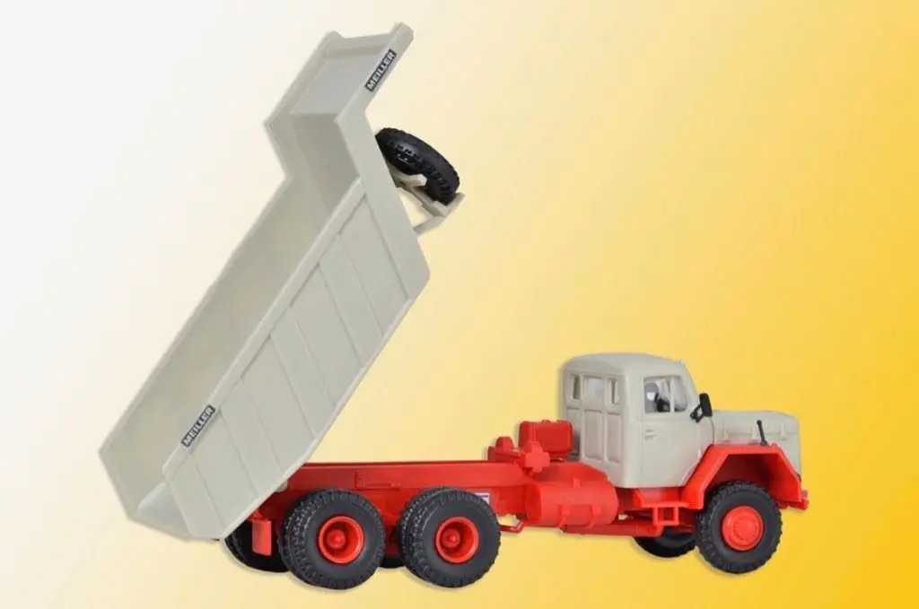 Kibri 14031 - MAGIRUS mit MEILLER Gesteinsmulde H0 1:87