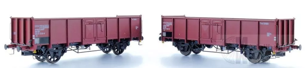 Exact Train 23982 - Güterwagen Set offen NMBS Ep.III/IV 2.tlg. H0/GL