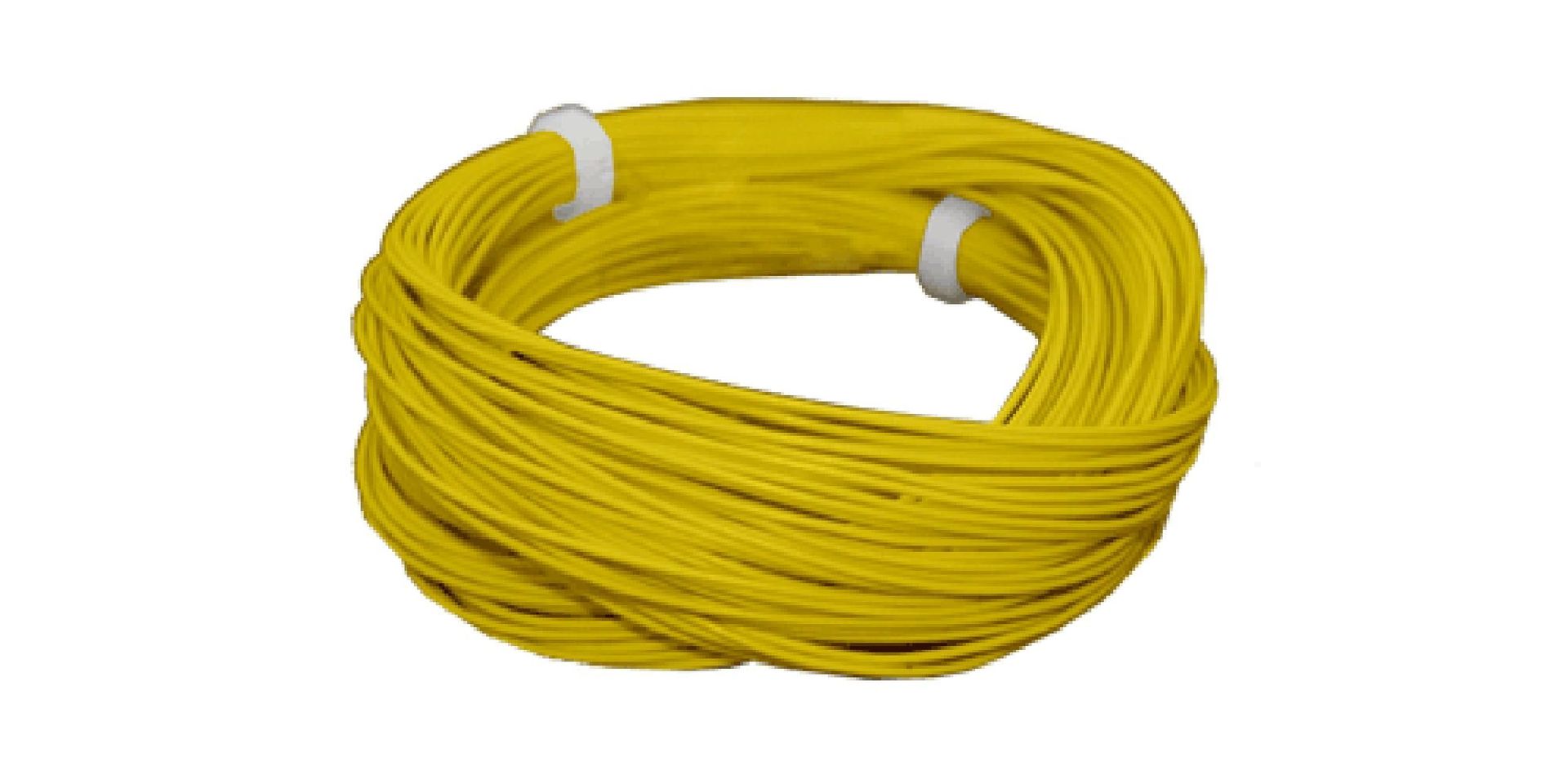 ESU 51947 - Hochflexibles Kabel, Durchmesser 0.5mm, gelb