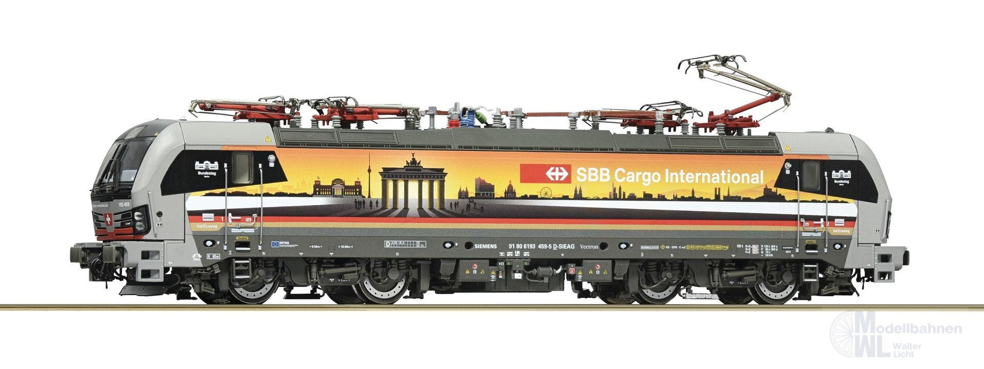 Roco 7500065 - E-Lok 193 459-5 SBB Cargo International DE-Piercer Ep.VI H0/GL