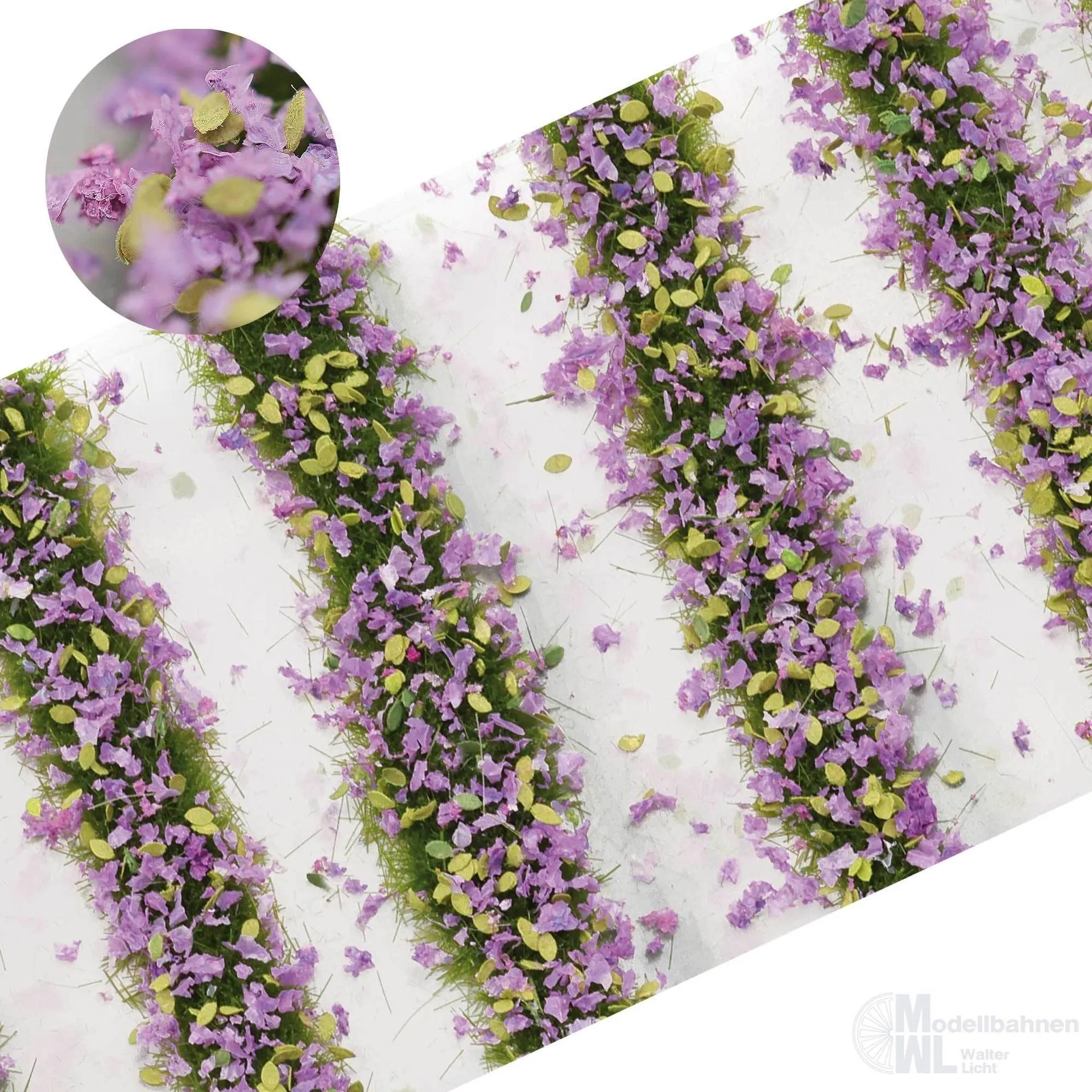 Busch 3504 - Blütenstreifen lavendel H0/N/TT