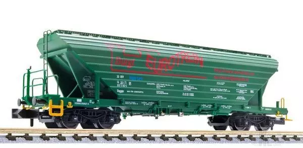 Liliput 265901 - Getreidetransportwagen Burgt EUROTREIN SK Ep.V/VI grün Uagpps N 1:160