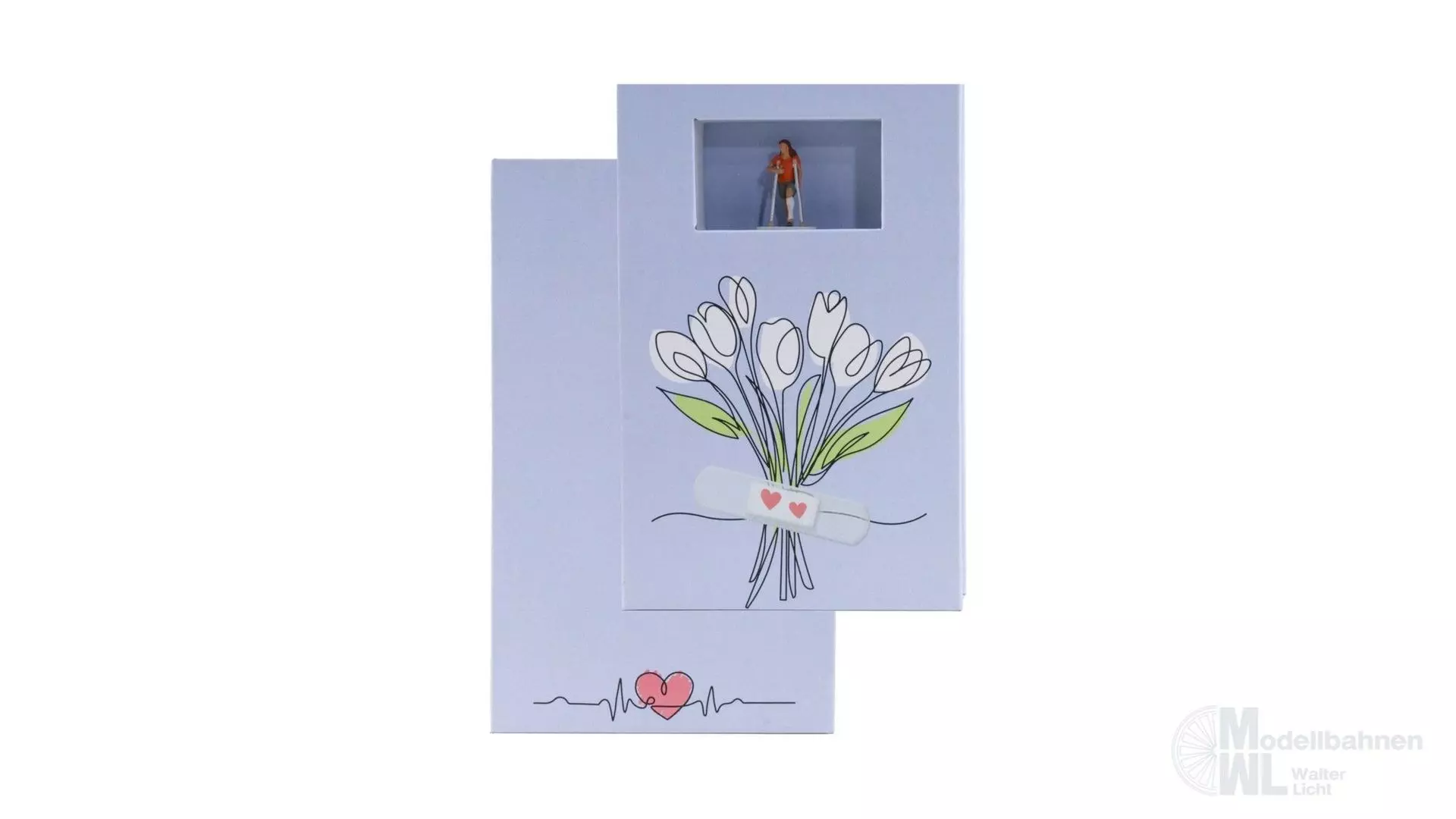 Noch 99506 - Geschenkbox Gute Besserung  1:76