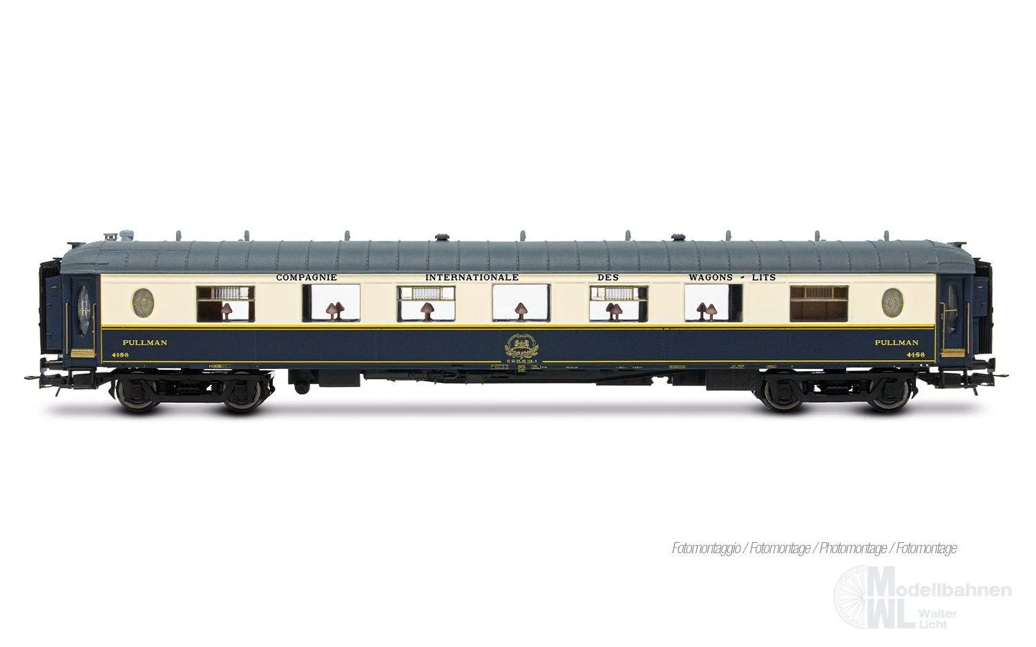 Rivarossi 4428 - Personenwagen Set CIWL Ep.IV 2.tlg. H0/GL