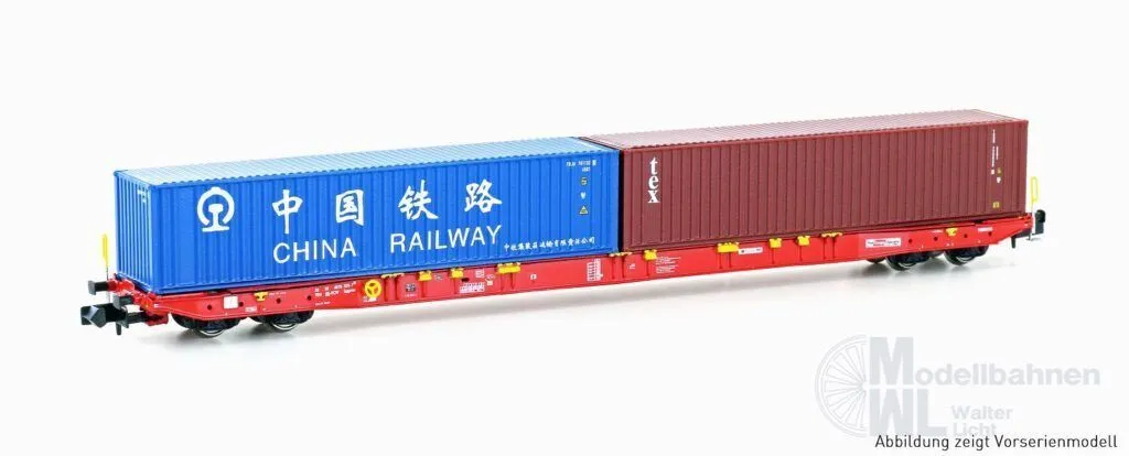 Hobbytrain 23102 - Containerwagen Sggnss'80 RCA Ep.VI N 1:160