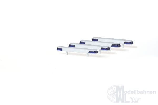 Rietze 70210 - Hella Blaulichtbalken 4 Stück H0 1:87