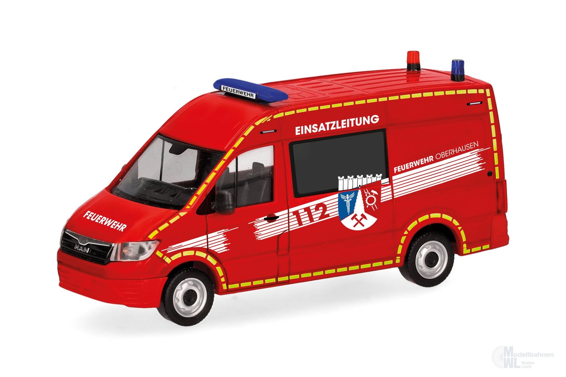 Herpa 98731 - MAN TGE Halbbus HD FW Oberhausen H0 1:87 Herpa 98731 - MAN TGE Halbbus HD FW Oberhausen H0 1:87