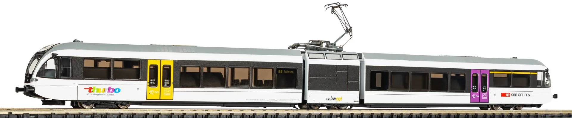 Piko 40240 - Triebzug GTW 2/6 THURBO bwegt SBB Ep.VI N 1:160 Sound