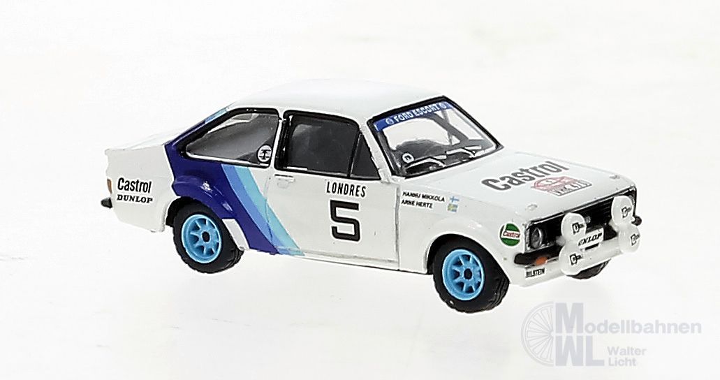 Brekina 19578 - Ford Escort RS 1800 RMC 1979 5 Hannu Mikkola H0 1:87