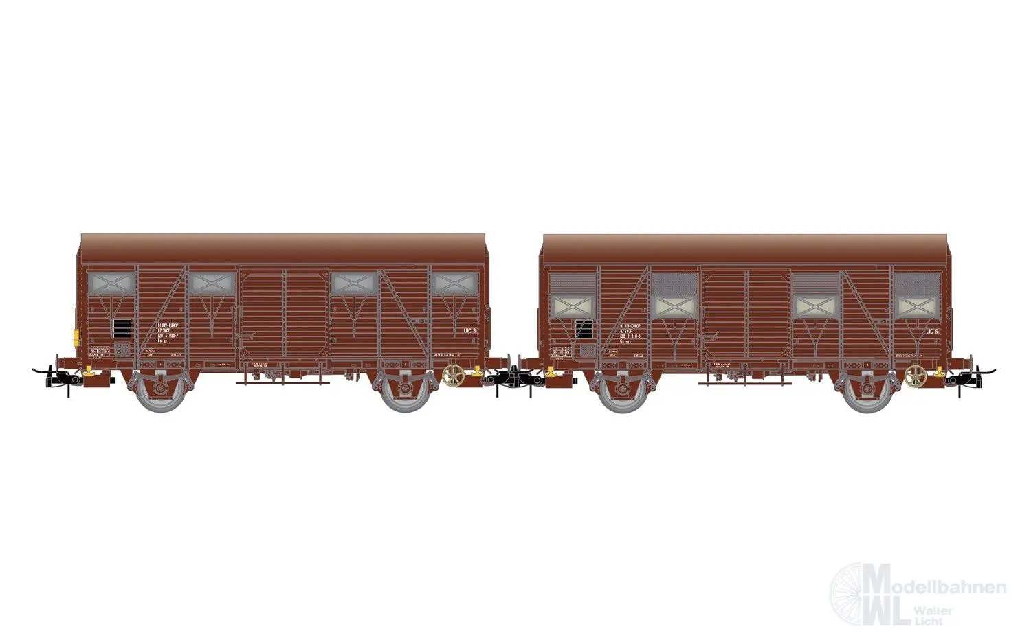 Jouef 6325 - Güterwagen Set SNCF Ep.IV 2.tlg. H0/GL