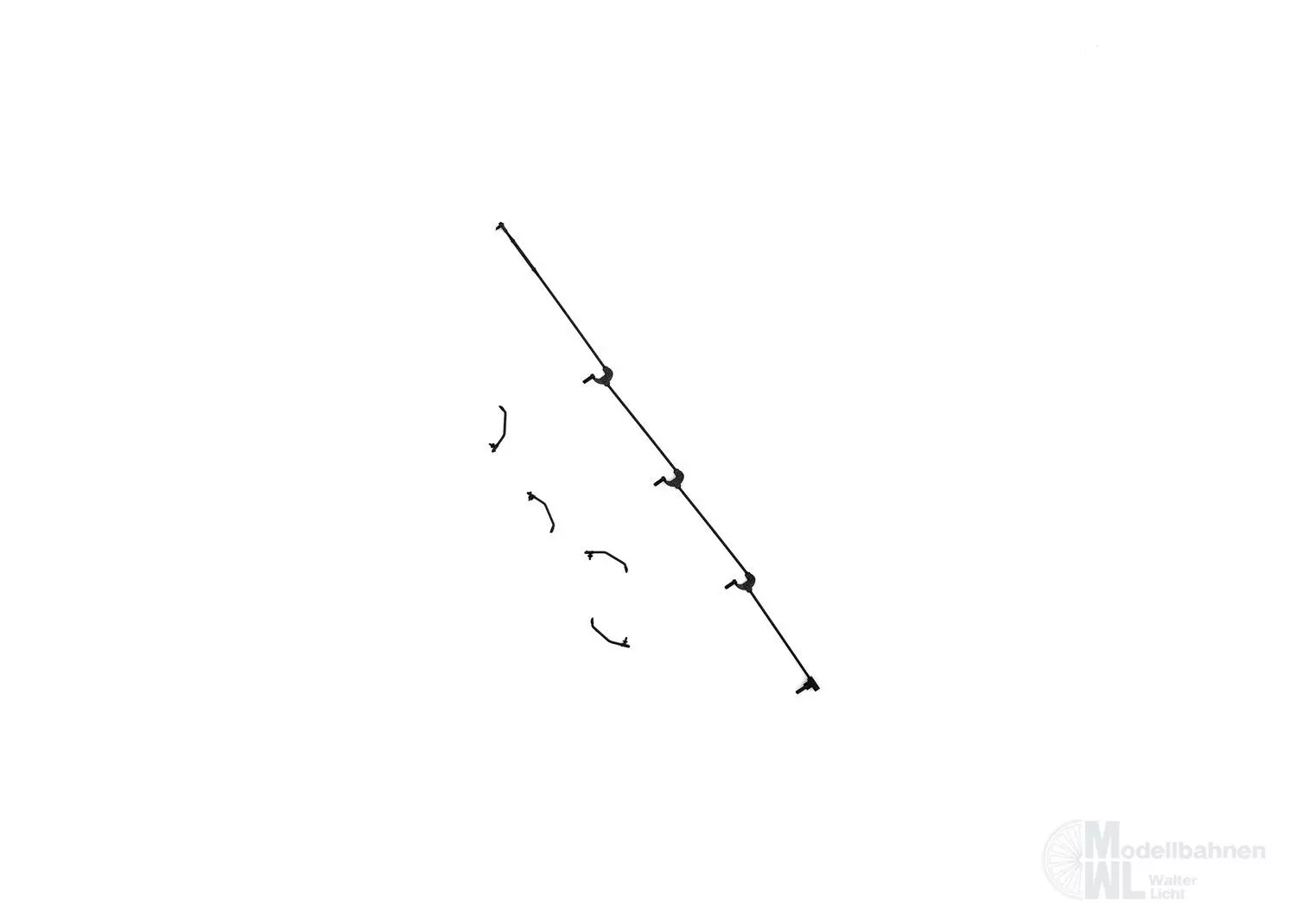 Märklin Ersatzeile E298521 - ERSATZTEIL: Bremsgest + Sandfallrohre