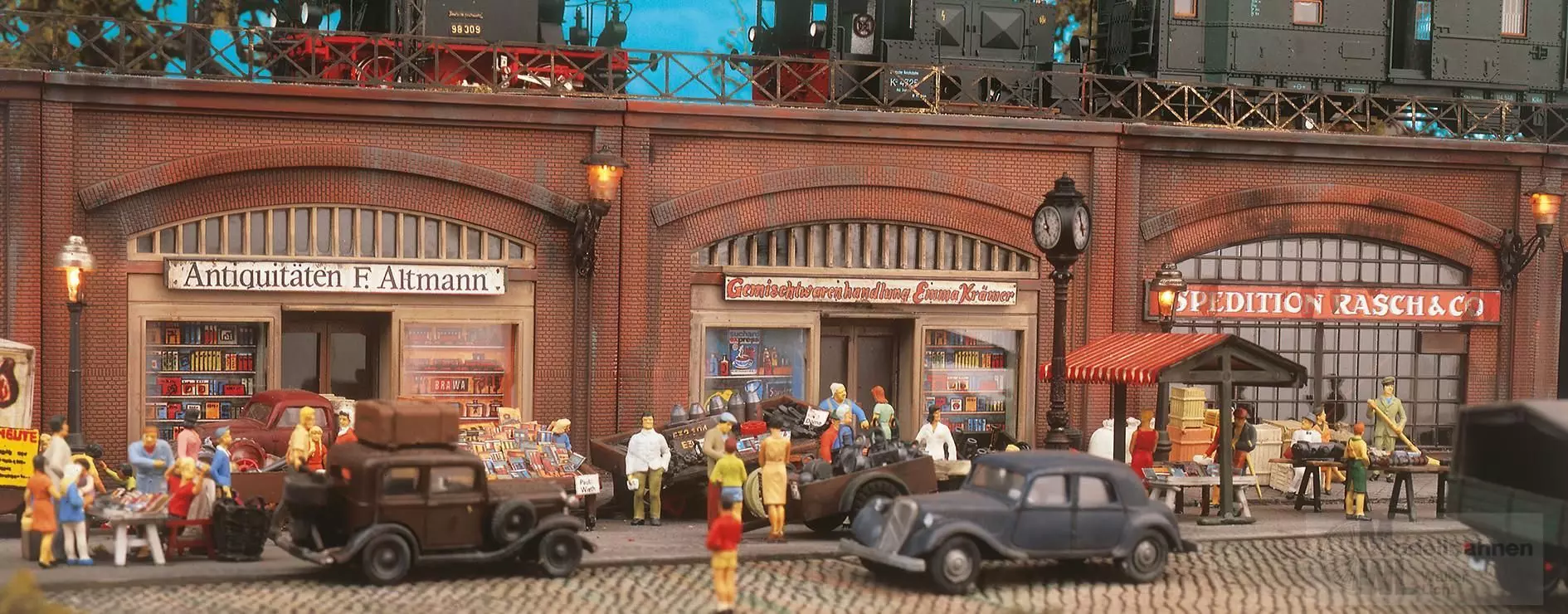 Brawa 2881 - Arkaden / Fenster H0