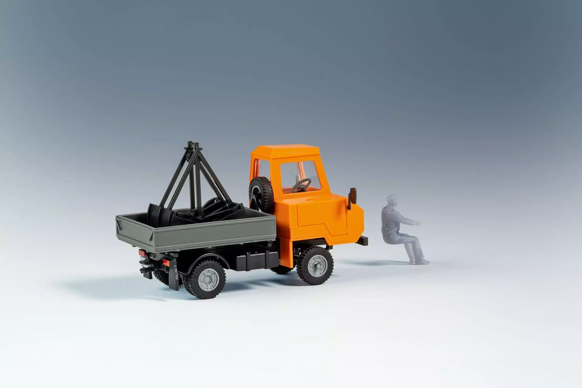 mini car 66047 - Multicar M24 Pritsche mit Beladung Ho 1:87 BAUSATZ