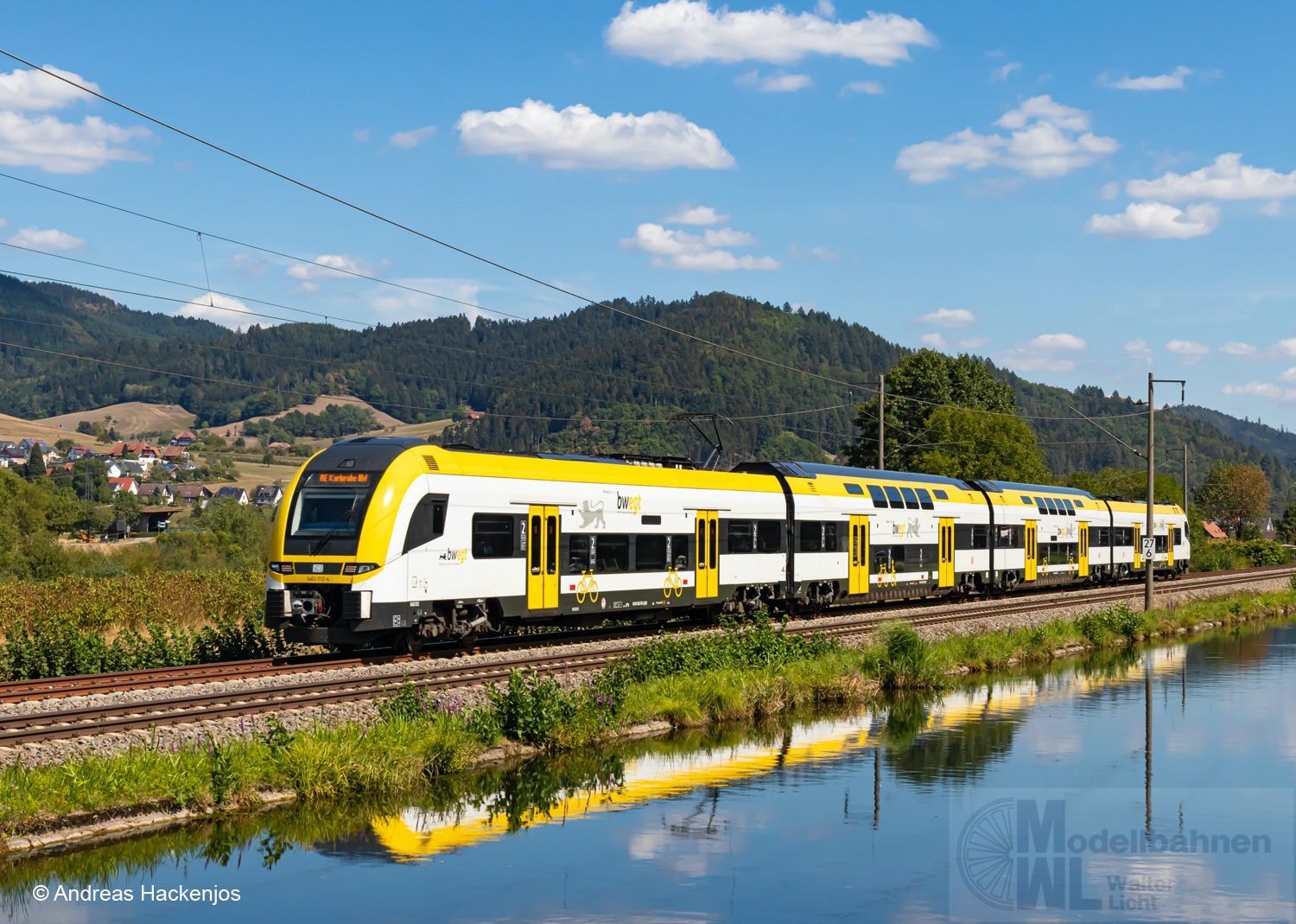 Märklin 38463 - Triebzug Siemens Desiro HC Baden-Württemberg Ep.VI 4.tlg. H0/WS Sound