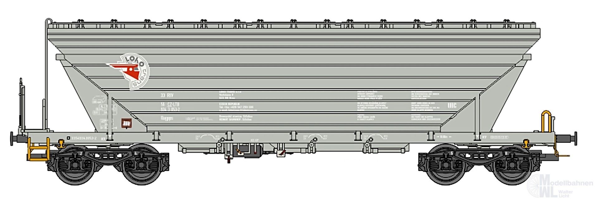 NPE NW52230 - Getreidewagen CZE Ep.VI LokoTrans TT 1:120
