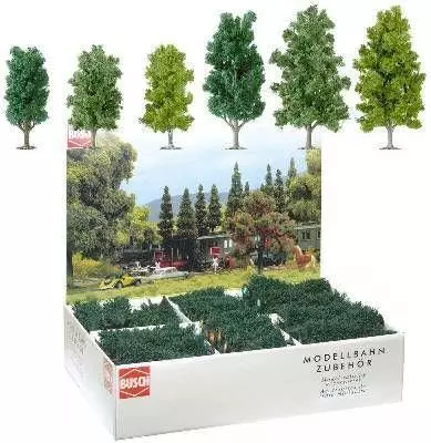 Busch 6332 - 36 Laubbäume H0 1:87