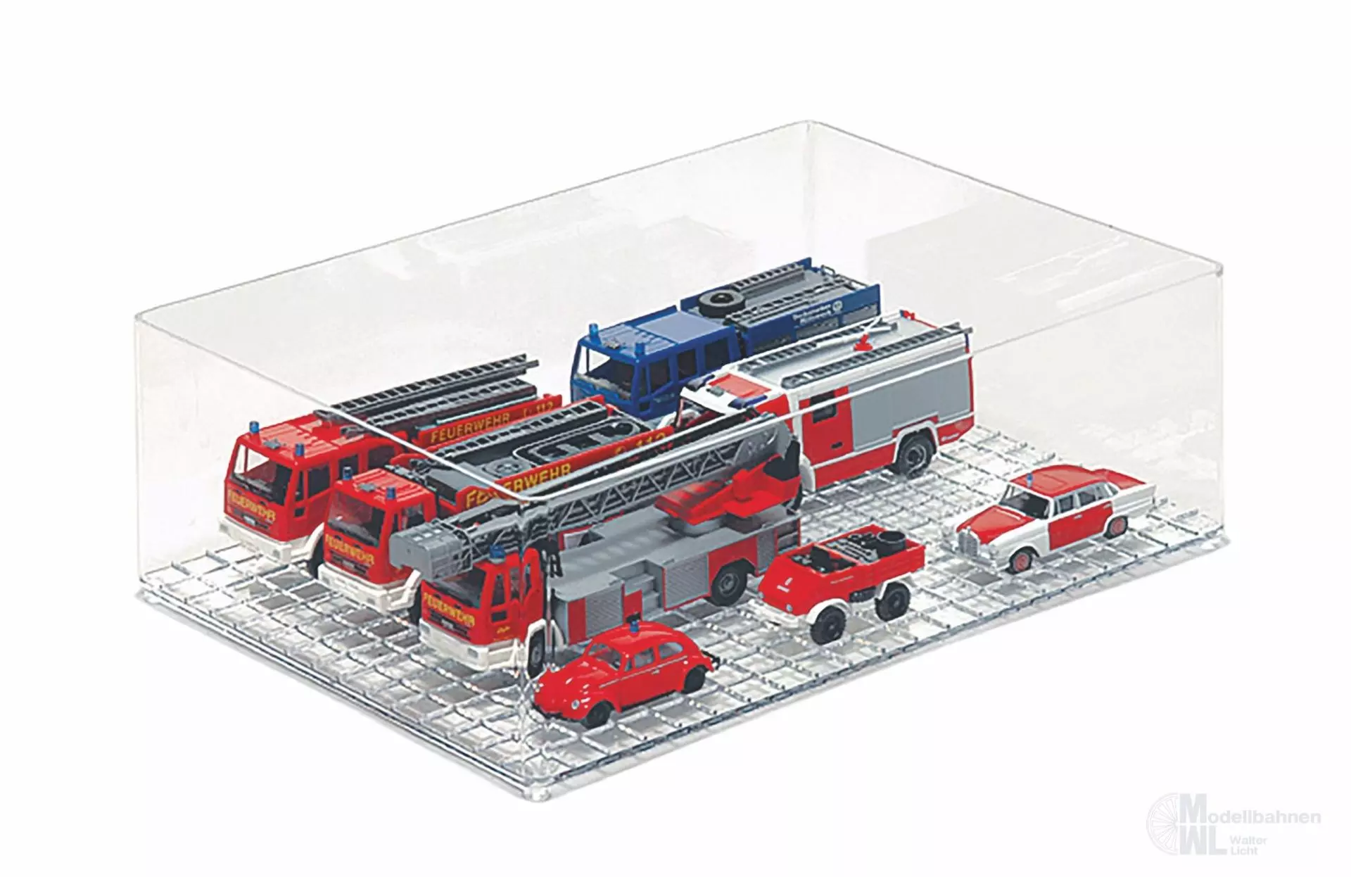 Wiking 000240 - Sammelkasten Verpackungseinheit 4 Stück / Preis per Stück leer - ohne Dekoration