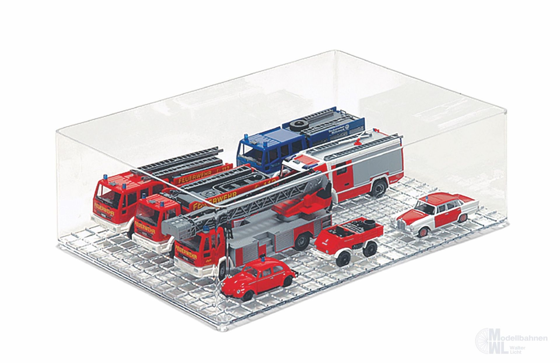 Wiking 000240 - Sammelkasten Verpackungseinheit 4 Stück / Preis per Stück leer - ohne Dekoration