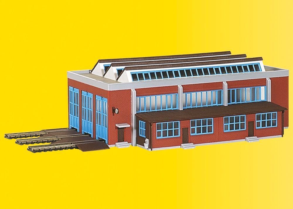 Kibri 37806 - Lokschuppen dreiständig N 1:160