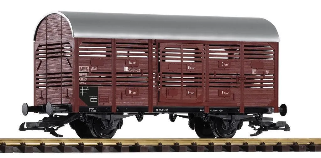 Piko 37955 - Viehtransportwagen DR Ep.III Spur G 1:22,5